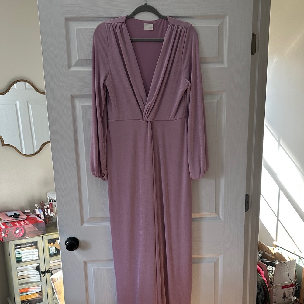 Vici Mauve High Low Dress